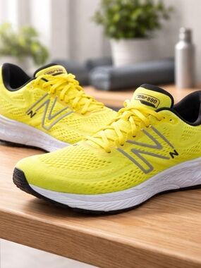 New Balance Men’s 880 Running Shoes - Bright Yellow with Black